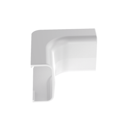 Esquinero interior, para uso con canaleta LD5, material ABS, Color Blanco