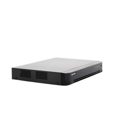 DVR 16 Canales TurboHD + 8 Canales IP / 5 Megapixel Lite - 3K Lite / Acusense (Evita Falsas Alarmas) / Audio por Coaxitron / 1 Bahía de Disco Duro / H.265+ / Salida de Video en Full HD