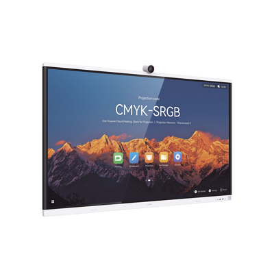 HUAWEI IdeaHub S2, Pantalla interactiva para Colaboración Inteligente, 65", 4K UHD, Harmony OS, Wi-Fi 6, Cámara inteligente, Funcionalidad BYOM.