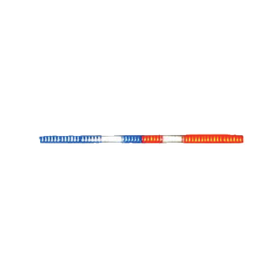 Barra de luces para Impala cuenta con 10 módulos de 6 LEDs en color rojo/ azul, SIGNALMASTER intercontruido.