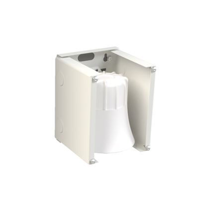 Gabinete diseñado para el Resguardo de Sirena de 15 Watt.