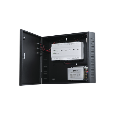 Controlador de Acceso / 2 PUERTAS / Funcion ADMS PUSH Incluida / Alta Seguridad / 3 Años de Garantía / Biometría Integrada / 20,000 Huellas / Software de integración ZKBioSecurity