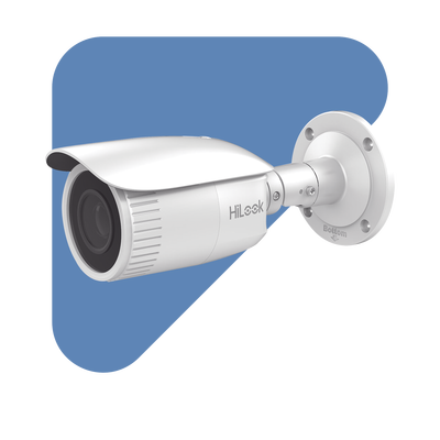 Bala IP 4 Megapixel / Lente Motorizado 2.8 - 12 mm / 30 mts IR EXIR / PoE / Exterior IP67 / WDR 120 dB / Micro SD / ONVIF