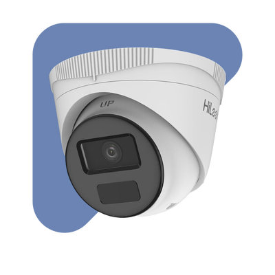 HiLook Series / Turret IP 4 Megapixel / 20 mts IR / Exterior IP67 / PoE / Lente 2.8 mm / WDR  / ONVIF