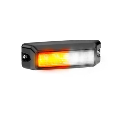 Luz auxiliar de 6 LED Ìs en color ámbar / claro con mica transparente.