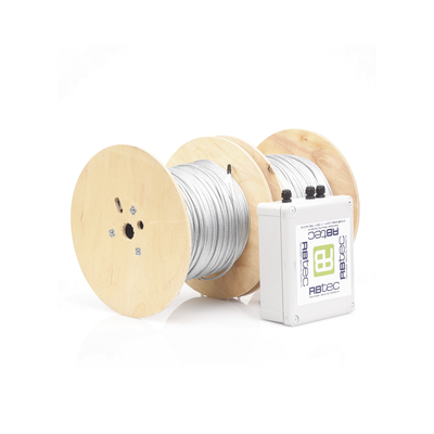 Kit de Cable Sensor Perimetral para Cerca Ciclonicas IRONCLAD / 610 METROS DE PROTECCION / 2 ZONAS; 305 METROS POR ZONA / Sin Falsas Alarmas por Viento / TODO Incluido/ TARJETA LPU400/ Calibración por Software