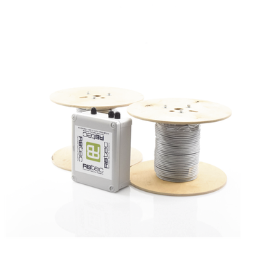 Kit de Cable Sensor Para Cerca Ciclonica IRONCLAD / 150 METROS / 2 ZONAS; 75 METROS POR ZONA / Sin Falsas Alarmas por Viento / TODO Incluido/TARJETA LPU400/ Calibración por Software