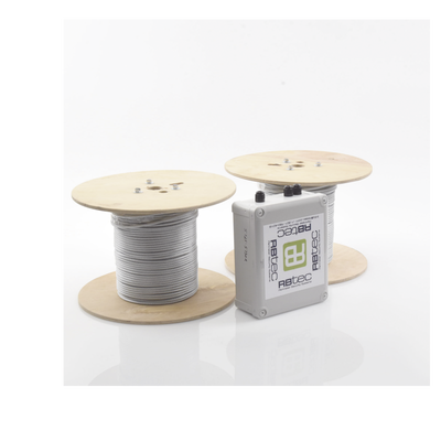 Kit de Cable Sensor Perimetral Para Cercas Ciclonicas IRONCLAD/ 305 METROS / 2 ZONAS; 152 METROS POR ZONA / Sin Falsas Alarmas por Viento / TODO Incluido TARJETA LPU400/ Calibración por Software