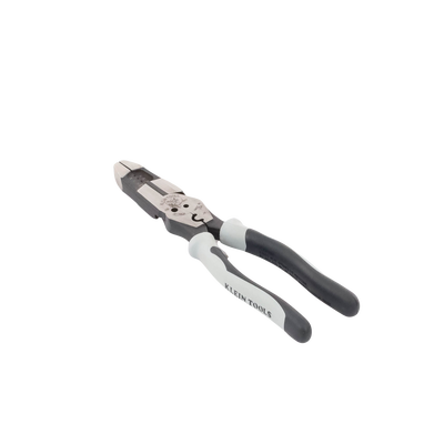 Pinza Híbrida con Ponchadora de 8". Pela Cable Sólido de 10-14 AWG y Cable Trenzado de 12-16 AWG