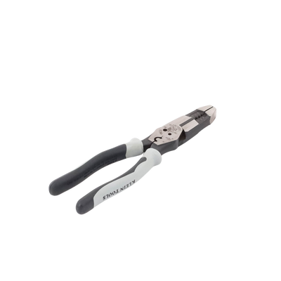 Pinza Híbrida con Ponchadora de 8". Pela Cable Sólido de 10-14 AWG y Cable Trenzado de 12-16 AWG