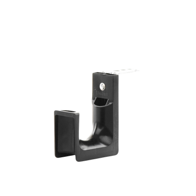 Sujetador STRONGHOLD tipo J (J-Hook), Con Soporte para Montaje en Techo, Para 46 Cables Cat6, Nylon 6.6, Color Negro, 1 pieza