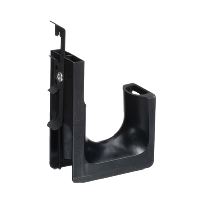 Sujetador STRONGHOLD tipo J (J-PRO), Con Grapa para Montaje, Hasta 46 Cables Cat6, Nylon 6.6, Color Negro, 1 pieza