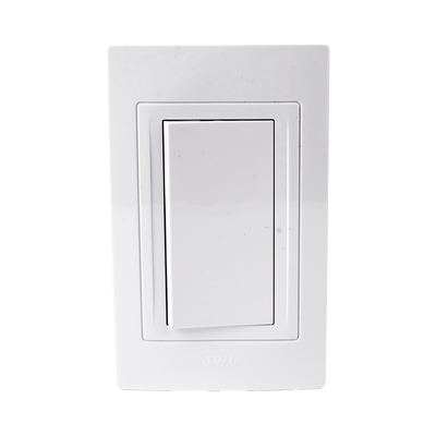 Apagador Sencillo de 127 V 10 A /Color Blanco.