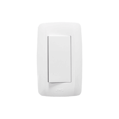 Apagador Sencillo de 127 V 10 A /Color Blanco.