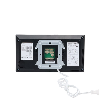 Monitor Analógico LCD de 7" 1080p (Full HD) a Color / Touch Screen / Soporta 2 Frentes de Calle y hasta 4 Monitores / Soporta Cámaras Analogicas (TURBOHD) para Tener Visión Adicional / Color Negro