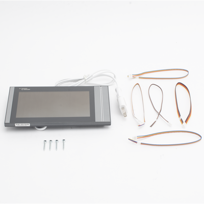 Monitor Analógico LCD de 7" 1080p (Full HD) a Color / Touch Screen / Soporta 2 Frentes de Calle y hasta 4 Monitores / Soporta Cámaras Analogicas (TURBOHD) para Tener Visión Adicional / Color Negro