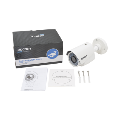 KIT TurboHD 1080p / DVR 8 Canales / 4 Cámaras Bala (exterior 2.8 mm) / 4 Cámaras Eyeball (exterior 2.8 mm) / Transceptores / Conectores / Fuente de Poder Profesional hasta 15 Vcc para Largas Distancias