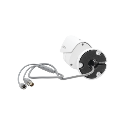 KIT TurboHD 1080p / DVR 8 Canales / 4 Cámaras Bala (exterior 2.8 mm) / 4 Cámaras Eyeball (exterior 2.8 mm) / Transceptores / Conectores / Fuente de Poder Profesional hasta 15 Vcc para Largas Distancias