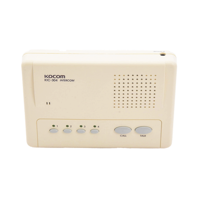 Sistema de intercomunicador manos libres para 4 extensiónes