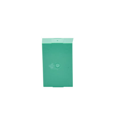 Caja trasera de montaje color verde para estaciones de parada STOPPER