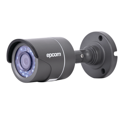 Bullet TURBOHD 720p / METÁLICA / Híbrida / Gran Cobertura / Lente 3.6 mm / IR Inteligente 20 mts / Exterior IP66