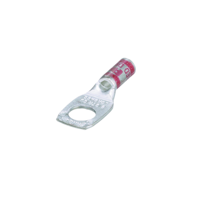 Zapata de compresión LCA8-56-L para cal. 8 Awg, Barreno para tornillo prisionero de 5/16, 1 Pz