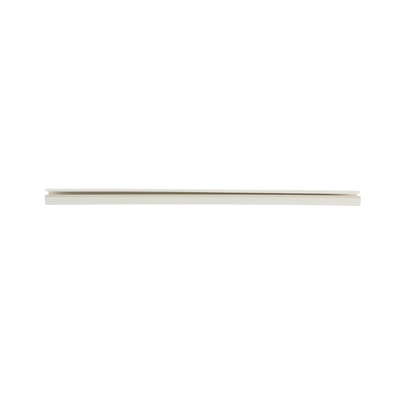 Canaleta LD10 de PVC rígido, con cinta adhesiva para instalación sin herramientas, de 38.4 x 24 x 3048 mm, Color Blanco Mate