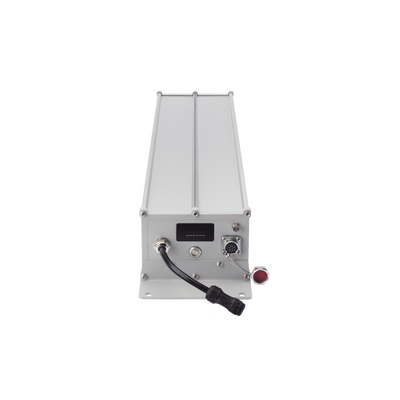 Batería de Ion-Litio para Videovigilancia 1280 Wh,  100Ah,  Controlador Incluido, Conexión Directa a Panel Solar y Salida de 12 Vcc o 24 Vcc