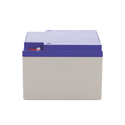 Batería 12 V / 26 Ah / UL / Tecnología AGM / Vida útil promedio de 5 años /Para uso en equipo electrónico, Alarmas de Intrusión / Incendio/ Control de acceso / Video Vigilancia / Terminales M5