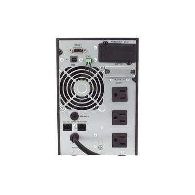 UPS 1000VA/900W  Online Doble Conversión /Pantalla LCD / 3 tomas 5-15R / Regulación de Voltaje / Protección RJ45