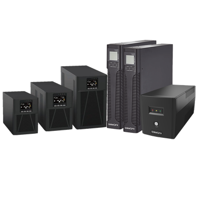 UPS 600VA/360 W Línea Interactiva / 6 Contactos 5-15R (4 Respaldadas) / Regulación de Voltaje / Protección RJ45