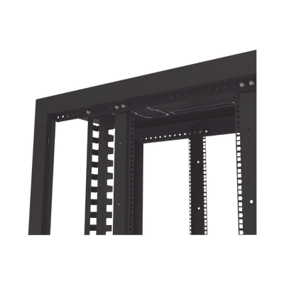 Gabinete Profesional para Telecomunicaciones de 24UR, 600 mm de Ancho x 1000 mm de Profundidad, Se envía el Gabinete Armado.