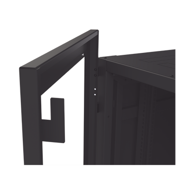 Gabinete Profesional para Telecomunicaciones de 24UR, 600 mm de Ancho x 1000 mm de Profundidad, Se envía el Gabinete Armado.