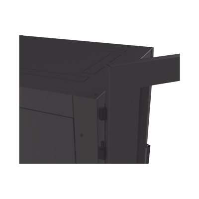 Gabinete Profesional para Telecomunicaciones de 24UR, 600 mm de Ancho x 1000 mm de Profundidad, Se envía el Gabinete Armado.