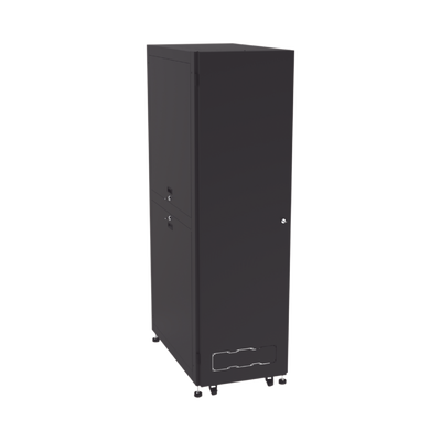 Gabinete para Telecomunicaciones Rack Estándar de 19", 42UR, 600 mm Ancho x 1000 mm Profundidad. Fabricado en Acero, Se envía el Gabinete Armado.