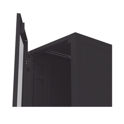 Gabinete para Telecomunicaciones Rack Estándar de 19", 42UR, 600 mm Ancho x 1000 mm Profundidad. Fabricado en Acero, Se envía el Gabinete Armado.