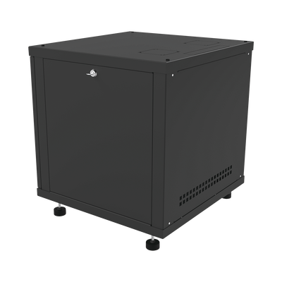 Gabinete Profesional para Telecomunicaciones de 12UR, 638 mm Profundidad.