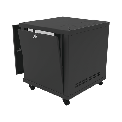 Gabinete Profesional para Telecomunicaciones de 12UR, 638 mm Profundidad.