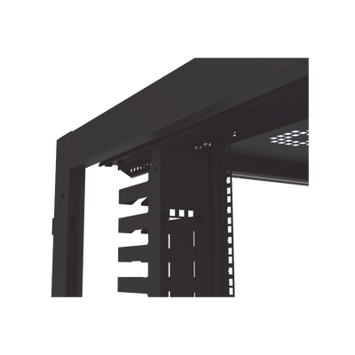 Gabinete para Telecomunicaciones Rack Estándar de 19", 42UR, 800 mm Ancho x 1000 mm Profundidad. Fabricado en Acero, Se envía el Gabinete Armado.