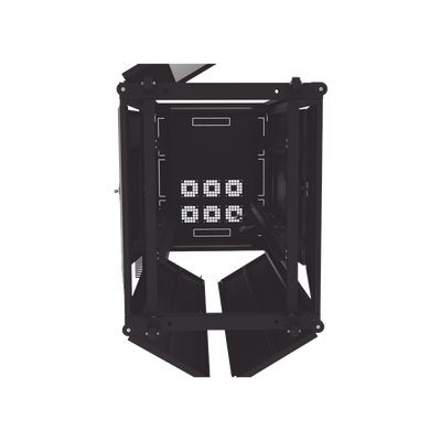 Gabinete para Telecomunicaciones Rack Estándar de 19", 42UR, 800 mm Ancho x 1000 mm Profundidad. Fabricado en Acero, Se envía el Gabinete Armado.