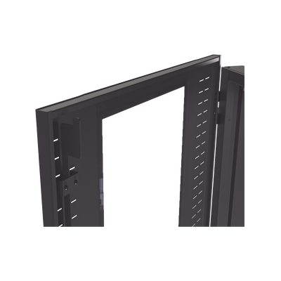 Gabinete para Telecomunicaciones Rack Estándar de 19", 42UR, 800 mm Ancho x 1000 mm Profundidad. Fabricado en Acero, Se envía el Gabinete Armado.