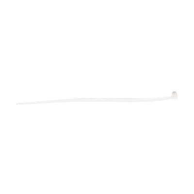 Cincho de plástico, Color Natural, 4.8 x 200 mm, Ideal para sujeción de cables (Bolsa con 100 piezas)
