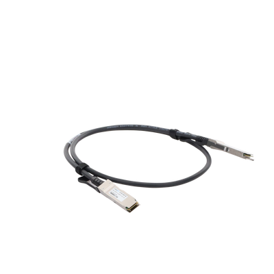 Cable DAC QSFP+ de 40 Gbps a 40 Gbps / Passive Direct Attach Copper Twinax Cable / Longitud: 1 metros