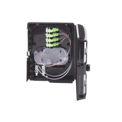 Cierre de Empalme para 24 fusiones de fibra óptica, Interior/Exterior, con 16 acopladores SC/APC y splitter 1x16 SC/APC Incluido, IP65