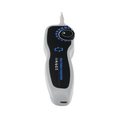 Microscopio para inspección de conectores de fibra óptica