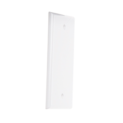 Placa de Pared Ciega Universal, Color Blanco