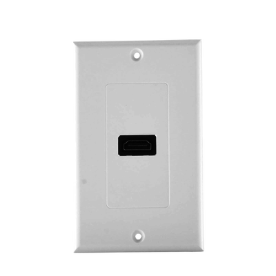 Placa de pared 1 puerto HDMI hembra a hembra