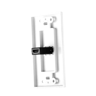 Placa de pared 1 puerto HDMI hembra a hembra