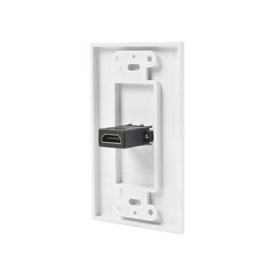 Placa de pared 1 puerto HDMI hembra a hembra