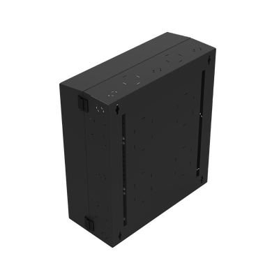 Gabinete de Pared con Rack Horizontal de 6 UR, con Ventanilla de Inspección, Se envía el Gabinete Armado.